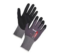 Pawa Work Gloves - Safety Gloves with Nitrile Coated Grip - Breathable, Lightweight & Abrasion Resistant - Ideal for Construction, Gardening, Mechanics & General Handling - XX-Large