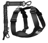 Pawaboo Dog Seat Belt Harness for Car, Seatbelt Harness with 2 in 1 Buckle
