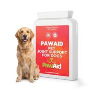 PawAid Pet Joint Support for Dogs, Tasty Chicken Flavour, 120 Tablets, Daily Joint Care Supplement, Mobility & Flexibility Support, Easy to Feed Tablets, Suitable for Adult & Senior Dogs