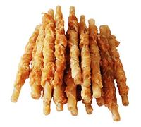 Pawant Chicken Wrapped Rawhides for Dogs Treats Puppy Training Snacks Sticks Dog Rawhide Chews All Natural Dog Treats 1lb