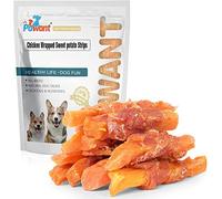 Pawant Dog Treats Chicken Wrapped Sweet Potato Puppy Training Snacks Rawhide Free Treats 1lb/454g