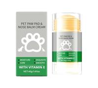 pawBalm - 40g Portable Dog pawCream Stick, Natural Cat Pad Ointment | Puppy Foot Care Soother, Lick Safe Protection for Extreme Weather, Healing Moisturizer for Cracked Pads, Winter Summer Outdoor U
