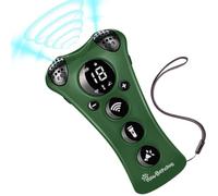 PawBehave Adjustable Ultrasonic Dog Trainer-World's First Variable Frequency Pet Behavior Corrector with 10 Level Ultra Sound, 18 Dog Whistles, Anti-Bark Flashlight, Safe and Humane Deterrent (Green)