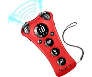 PawBehave Ultrasonic Dog Bark Deterrent Device -10-Level Adjustable Anti Barking Trainer with Flashlight, Strobe, E-Clicker(18 Whistle Sounds)-No Shock, Collar-Free Dog Behavior Correction Devices