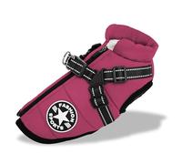 Pawbibi Sport - Waterproof Winter Jacket with Built-In Harness, 2024 Pawbibi Jacket, Pawbibi Dog Jacket with Harness, Waterproof Windproof Dog Winter Warm Coats for All Dogs/Cats