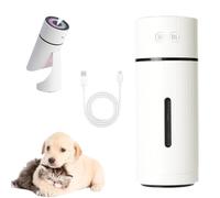 Pawbreath 2.0 Dog Humidifier - 100% Pet-Safe, No Risks, Paw Breath 2.0 Humidifier, Minipaw Dog Humidifiers with Whisper-Quiet/90° Adjustable Mist, Moisturized Environment for Dogs (White,Charge)