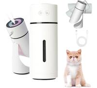 Pawbreath 2.0 Dog Humidifier - 100% Pet-Safe, Paw Breath 2.0 Minipaw Dog Humidifiers, with Whisper-Quiet/90° Adjustable Mist, Helps Dogs Breathe Easier, Moisturized Environment for Dogs(White)