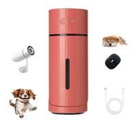 Pawbreath 2.0 Dog Humidifier - Pet-Safe, Mini Pawbreath Dog Humidifiers, Whisper-Quiet 90° Adjustable Mist, Creates a Healthy Moisturized Environment with No Risk for Pets (Red)