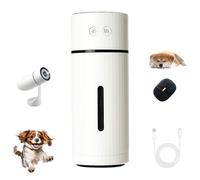 Pawbreath 2.0 Dog Humidifier - Pet-Safe, Mini Pawbreath Dog Humidifiers, Whisper-Quiet 90° Adjustable Mist, Creates a Healthy Moisturized Environment with No Risk for Pets (White)