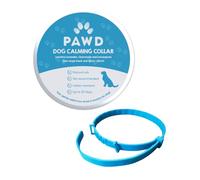 PAWD Calming Collar for Dogs - Vet Recommended Anxiety Relief with Pheromones, Lavender & Chamomile - Up To 120 Days - Adjustable Fit - Ideal for Fireworks, Travel & Separation (Medium to Large)