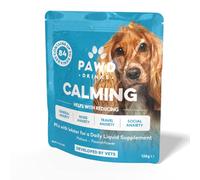PAWD Calming Dog Powder Supplement - Dog Anxiety Relief for Stress, Fireworks & Travel - Natural Calming Treats & Tablets Alternative, Vet Approved. Mix with Water. Up to 84 servings