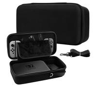 PAWDIARY Large Switch 2 All in One Carrying Case for Dock or Pro Controller Storage Pouch, Portable Travel Bag Bundle Kit for Nintendo Switch 2 2025 Console&Accessories with Shoulder Strap