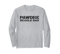 PAWDRE Beagle Dad Dog Dad Dog Father Beagle Hound Dad Long Sleeve T-Shirt