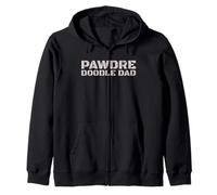 PAWDRE Doodle Dad Dog Owner Apparel Zip Hoodie