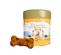 Pawfect Cheesecuits | Cheese biscuits with Pumpkin, Flaxseeds & Eggs for dogs| All-natural high-protein dog treats | Grain-free, hypoallergenic & rich in antioxidants (100g/3.53oz)