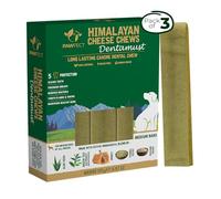 Dentamust Aloe Vera Himalayan Dog Chews Long Lasting - Cheese Dental Chews for Dogs | May Help in Occasional Gum Diseases | Healthy Dog Treats for Medium Dogs (195g) Pawfect
