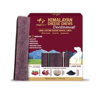 Pawfect Dentamust Himalayan Yak Chews with Cranberry & Pomegranate for Large Dogs - Long Lasting Dog Chews with Superfoods - All Natural, Multifunctional Dog Treats - Pack of 3 (420g/14.81oz)