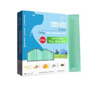 Pawfect Himalayan Cheese chews Tri Dentrix with Lactium, Valerian Root & Passionflower for Medium Dogs- Long Lasting Yak Chews with Multi-action formula - Pack of 3 (195g/6.87oz)