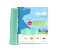Pawfect Himalayan Cheese Chews Tri Dentrix with Lactium, Valerian Root & Passionflower - Long Lasting Dog Chews - Grain-Free Human Grade & Stress Relief - Pack of 3 For Medium Dog (195g/6.87oz)