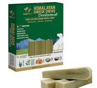 Dentamust Aloe Vera Himalayan Dog Chews Long Lasting - Cheese Dental Chews for Dogs | May Help in Occasional Gum Diseases | Healthy Dog Treats for Medium Dogs (195g) Pawfect