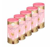 Pawfect Nature's Feast Freeze Dried Cat Treats | 100% Natural Chicken Breast Treat | Single Ingredient | Grain Free | Food Topper for Cats - Pack of 5 (250g/8.81oz)