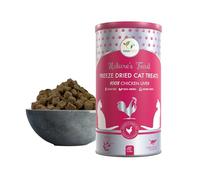 Pawfect Nature's Feast Freeze-Dried Chicken Liver Cat Treats- Nutrient-Rich for Vitality & Immunity - 100% Natural - Grain-Free - High Protein - Training Treat (150g/1.76oz)