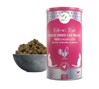 Pawfect Nature's Feast Freeze-Dried Chicken Liver Cat Treats- Nutrient-Rich for Vitality & Immunity - 100% Natural - Grain-Free - High Protein - Training Treat (200g/7oz)