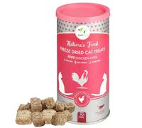 Pawfect Nature's Feast Freeze-Dried Chicken Liver Cat Treats - Taurine & Iron Rich for Vitality Energy & Immunity - 100% Natural Grain-Free - High Protein & Nutrient-Dense Cat Treat (50g/1.76oz)