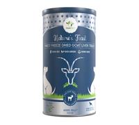 Pawfect Nature's Feast Freeze-Dried Goat Liver Treats for Dogs All Natural Easily Digestible No Grain Added Protein Rich Multifunctional Training & Reward Treat(200g/7.05oz)