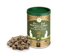 Pawfect Nature's Feast Freeze-Dried Goat Meat Treat| 100% Natural| Hypoallergenic| Easily Digestible| Grain-Free| Training Treat| High Protein| Low Fat| Single Ingredient| (50g/1.76oz)