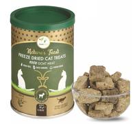 Nature's Feast Freeze Dried Cat Treats Healthy Goat Meat | Hypoallergenic Cat Treats, Grain-Free | Maintains Healthy Bones | Promotes Immunity | Healthy Cat Treats (50g) Pawfect