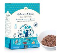 Pawfect Nature's Kitchen Freeze Dried Cat Food, Fish Recipe | Complete and Balanced Meal | All-Natural | Zero Preservatives | Grain Free | High Protein Food (250g/8.82oz)