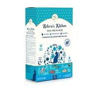 Pawfect Nature's Kitchen Freeze Dried Cat Food, Fish Recipe | Complete and Balanced Meal | All-Natural | Zero Preservatives | Grain Free | High Protein Food (500g/17.64oz)