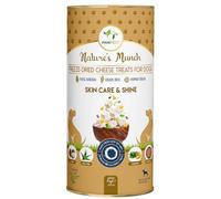 Pawfect Nature's Munch Freeze-Dried Cheese Functional Treats for Dogs- Skin Care - 100% Natural- High Protein, Low Fat- 8 Calories per Treat- Grain-Free- Healthy Training Treat(75g/2.65oz)