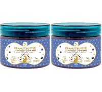Pawfect Peanut Butter with Blueberries & Hempseeds for Dogs & Puppies - 100% Natural Lickable Treat - No Added Sugar, Salt, Palm Oil - No Sweeteners, No Xylitol - Healthy Dog Treat - (275g/9.70oz)