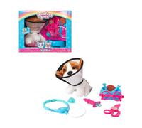Pawfect Pets Vet Play Set for Kids | Complete Pretend Pet Doctor Kit with Stethoscope, Syringe, Dog Cone, Soft Plush Puppy & More | Educational Toy for Boys & Girls Ages 3+