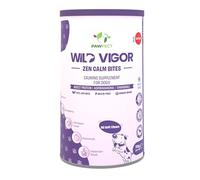 Pawfect Wild Vigor Zen Calm Bites Calming Supplement for Dogs | All Natural | No Grain Added | Enriched with Insect Protein Chamomile Valerian Root Ashwagandha & Choline (70g/2.46oz)