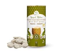 Pawfect Yogurt Melties Freeze Dried Pre and Probiotic Dog Treats with Pineapple, Coconut, Banana, Dandelion - Healthy Gut - Low Calories - Grain & Gluten Free - Reward or Training Treats (38g/1.34oz)