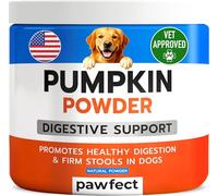 PAWFECTCHEW Pumpkin Powder for Dogs - High Fiber for Dogs Stool Softener - Treat Diarrhea, Constipation, Upset Stomach, Food Sensitivity - Made in USA - 7.4 oz Pumpkin Seeds