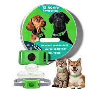 PawFectHaven Flea and Tick Pendant - 2026 New Natural Pet Anti-Parasite Collar Tag with 3 Replaceable Capsules ＆ Adjustable Collar, Long-Lasting Daily Protection, Lightweight Comfort (Grenn)