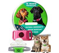 PawFectHaven Flea and Tick Pendant - 2026 New Natural Pet Anti-Parasite Collar Tag with 3 Replaceable Capsules ＆ Adjustable Collar, Long-Lasting Daily Protection, Lightweight Comfort (Pink)