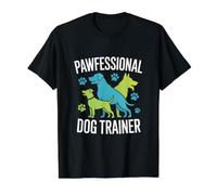 Pawfessional Dog Trainer Canine Handlers Value Graphic T-Shirt, Men, Black, XL