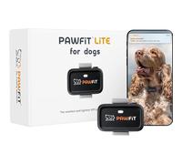 Pawfit Lite 4G GPS Dog Tracker, Live Tracking, Ultra-Light, Onyx black