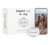Pawfit Lite 4G GPS Dog Tracker, Live Tracking, Ultra-Light, Simply white