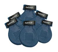 PawFlex Gripsterz Dog Boots Provide Stretchy, Breathable, Nonslip Protection for hot Pavement, Snow, ice, and rain. Durable, Secure fit Easy to Put on, no Twisting or Slipping - Aegean Blue - XL