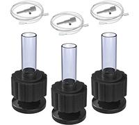 Pawfly 3 Pack Aquarium Nano Bio Sponge Filter Quiet Betta Fry Shrimp Foam Filter Kit with Airline Tubing for Small Fish Tank up to 12 Litre