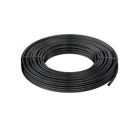 Pawfly 7.5 M Drip Irrigation Tubing 4-6 MM, Blank Distribution Tubing for Drip Irrigation System, Black PVC Micro Drip Line, Drip Irrigation Hose Roll for Garden Watering, Drip Irrigation Part
