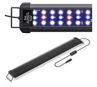 Pawfly Aquarium Light for Plants, 18 W Fish Tank Light, Full Spectrum Aquarium Lights for 60-75 cm Tanks, Extendable LED Fish Lamp with Daytime/Night Modes & Adjustable Brightness for Freshwater
