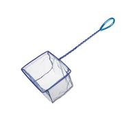 Pawfly Fish Net for Fish Tank, Aquarium Net with Braided Metal Handle and Nylon Mesh, Small Minnow Net for Pond Freshwater and Saltwater, 12.7 cm L x 8.9 cm W