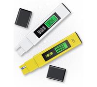 Pawfly pH Meter and TDS Tester Set, Digital Drinking Water Tester, ppm Measuring Device Water, pH Value Meter, TDS Meter EC Temperature Water Quality Tester for Fountain Aquarium & Pool